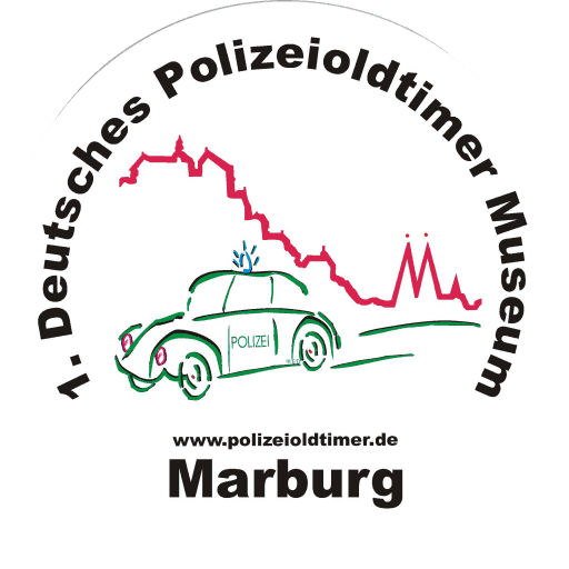 Logo des 1. Deutschen Polizeioldtimer Museums Marburg