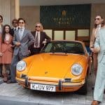 Die „Goldjungs“ mit Marie Breuer (Michelle Barthel) und einem Porsche 911