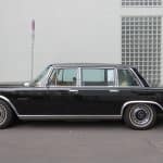 Im ARD-Film „Goldjungs“ sind viele schöne Oldtimer zu sehen, hier ein Mercedes 600