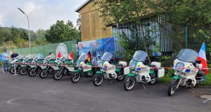 Polizeimotorräder der Kradstaffel