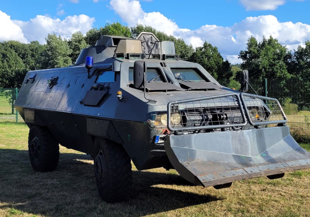 Der Thyssen TM 170 - SW 4 der Polizei NRW